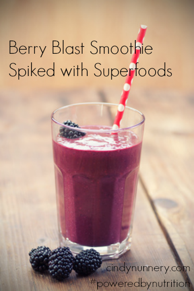 Nutritional Smoothies Berry Blast Superfood Smoothie Recipe